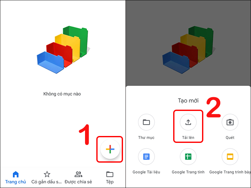 Cách sao lưu dữ liệu bằng Google Drive