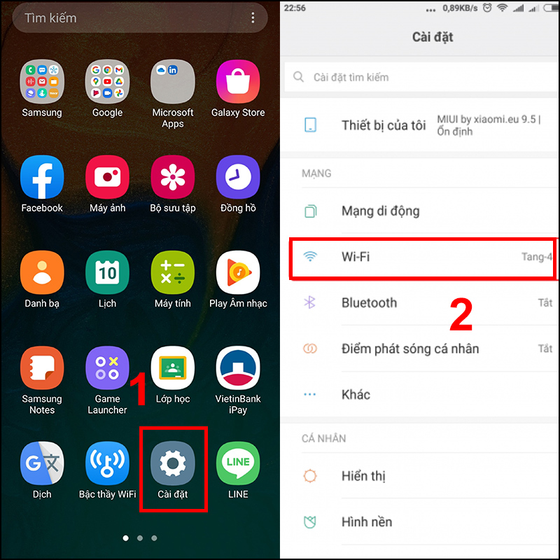 Lỗi smartphone kết nối WiFi chập chờn